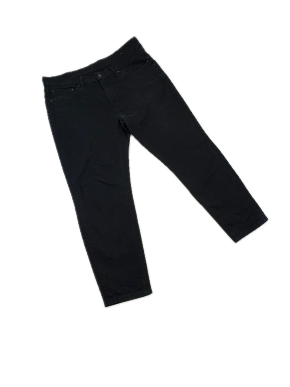 Levi's 541 Athletic Taper Black Jeans Men's 33x28 Custom Hemmed